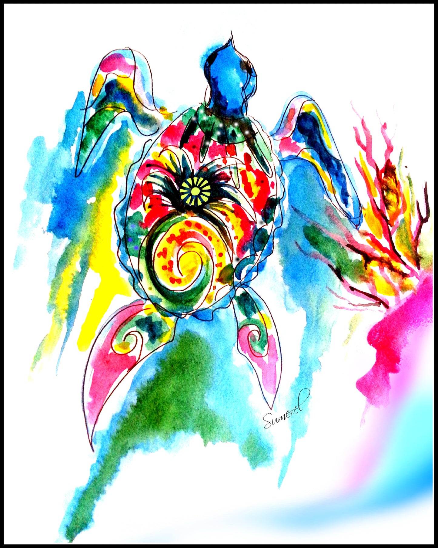 "Bohemian Charlie" Art Print