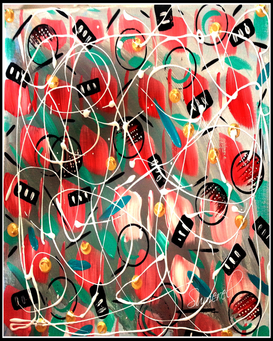 "Tumble" Art Print