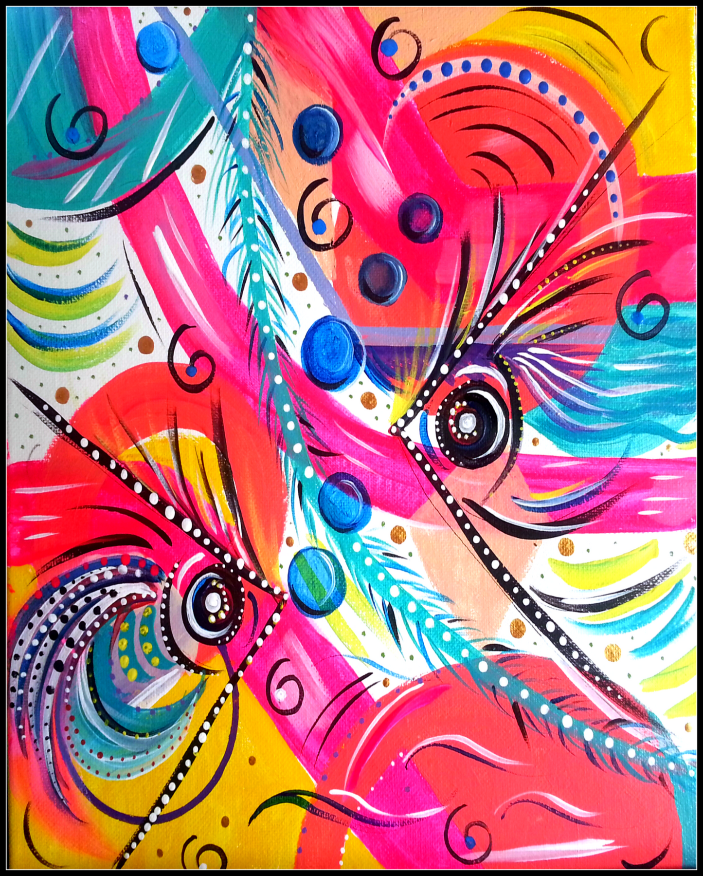 "Fanta Sea Fish" Art Print