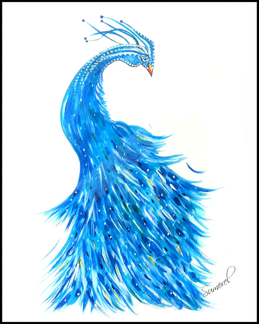 "Les Plumes" Art Print