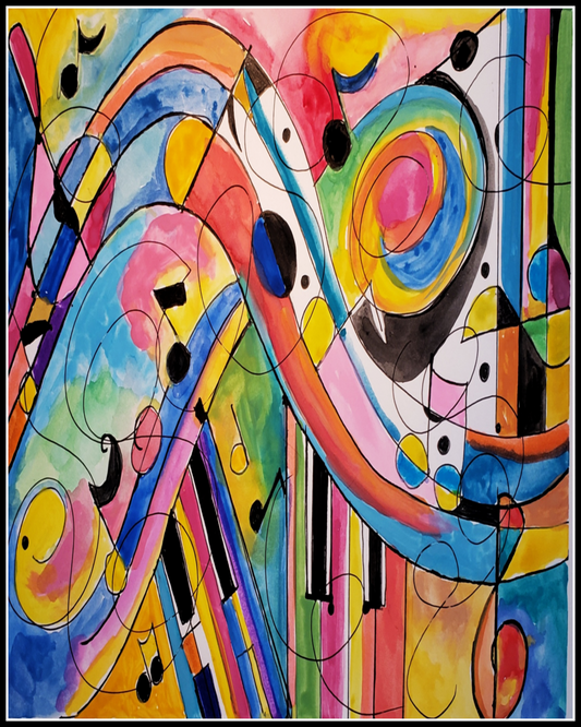 "Lost Notes" Art Print