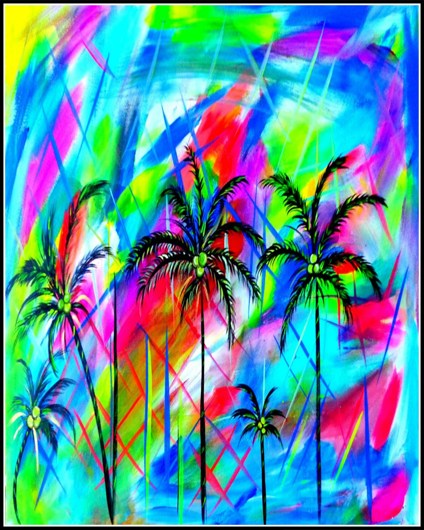 "Party in Brazil" Art Print