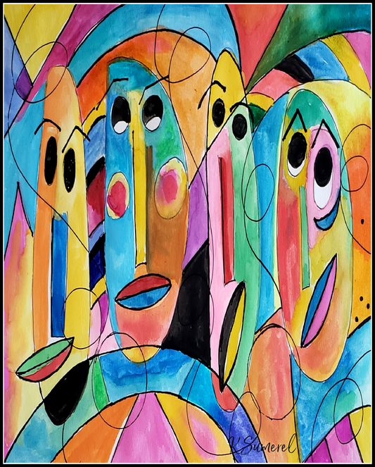 "Reception" Art Print