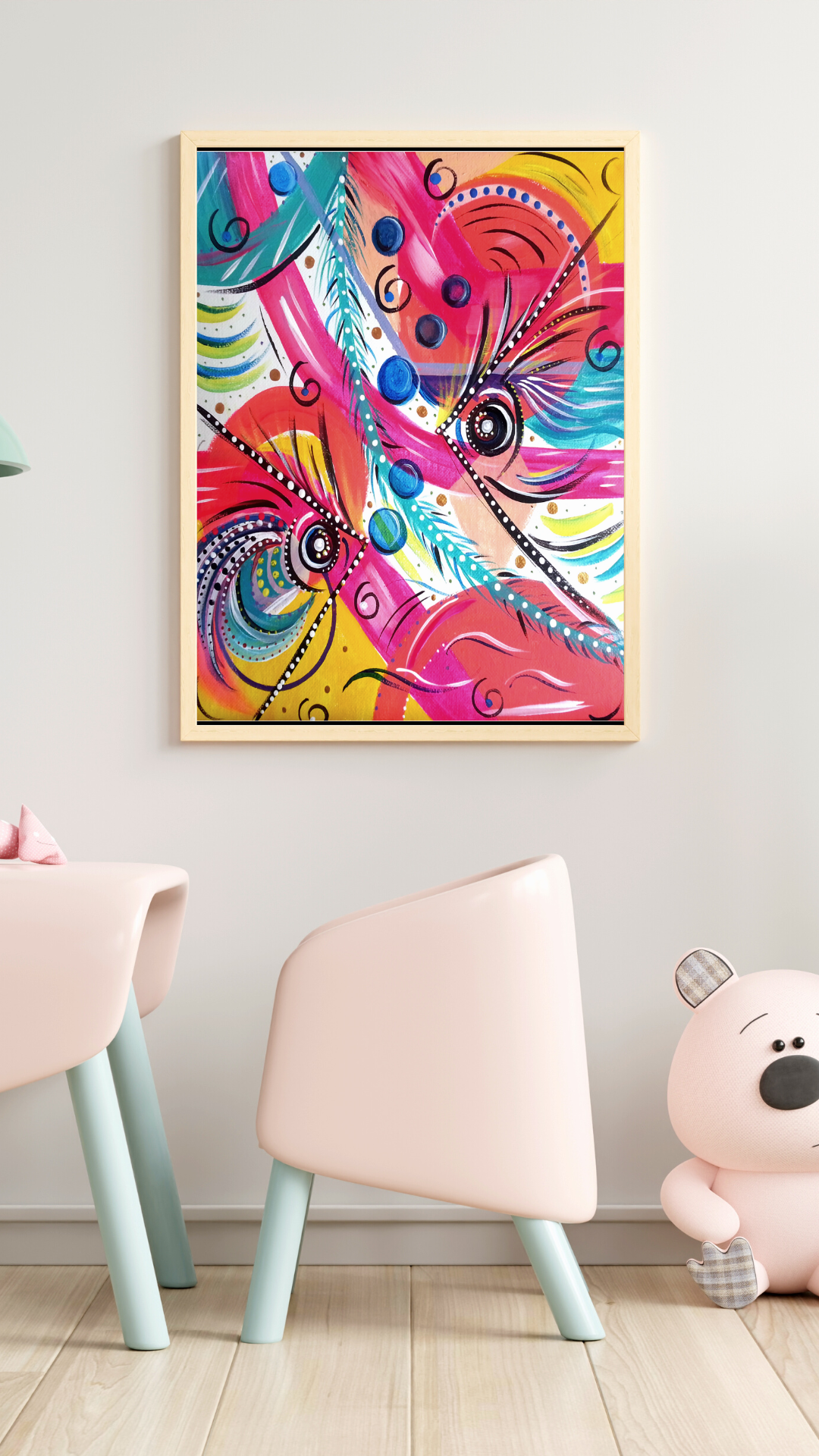 "Fanta Sea Fish" Art Print