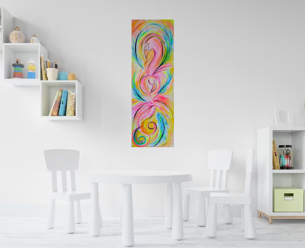 "Flamingo Fun" Original