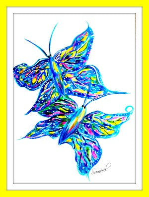 Butterfly Greeting Card "Flutter My Heart"