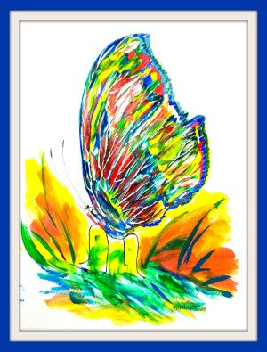 Butterfly Greeting Card "Grace"