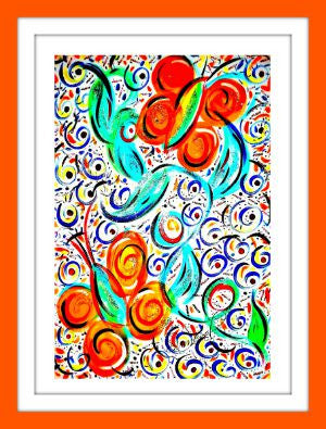 Artist Greeting Card "La Mariposa"