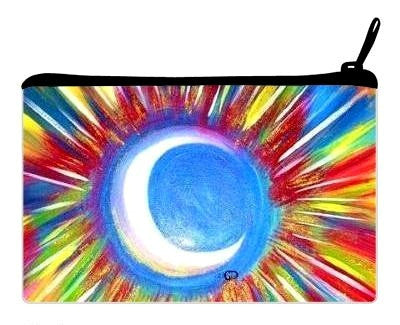 Cosmetic Clutch Bag "Moon Blast"