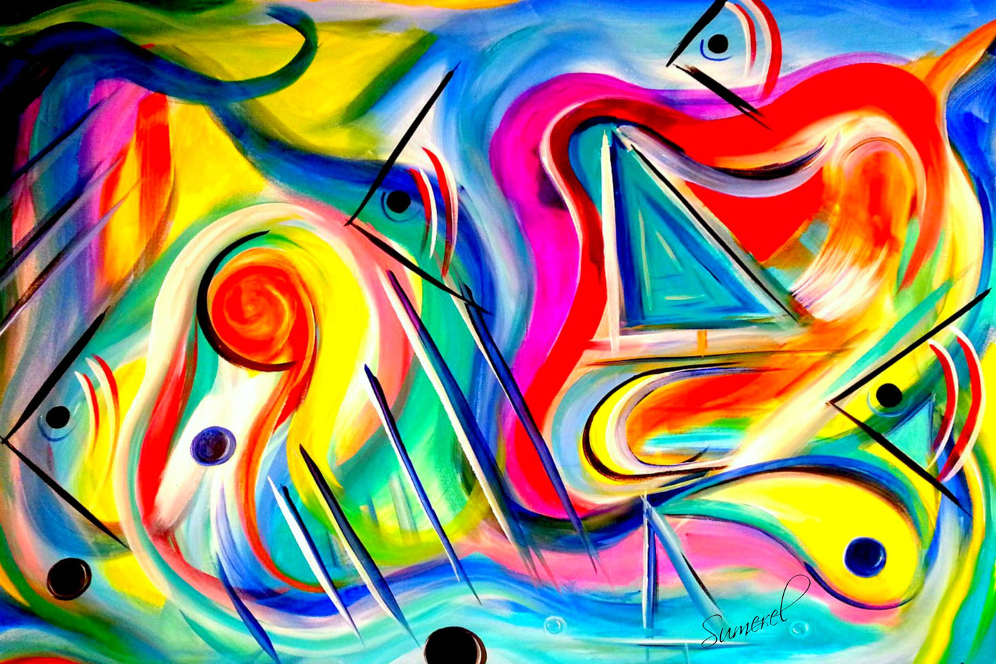 "Ocean Antics" Original