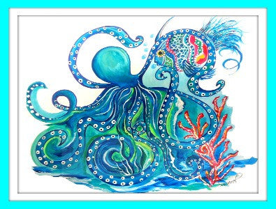 Artist Greeting Card "Ollie"