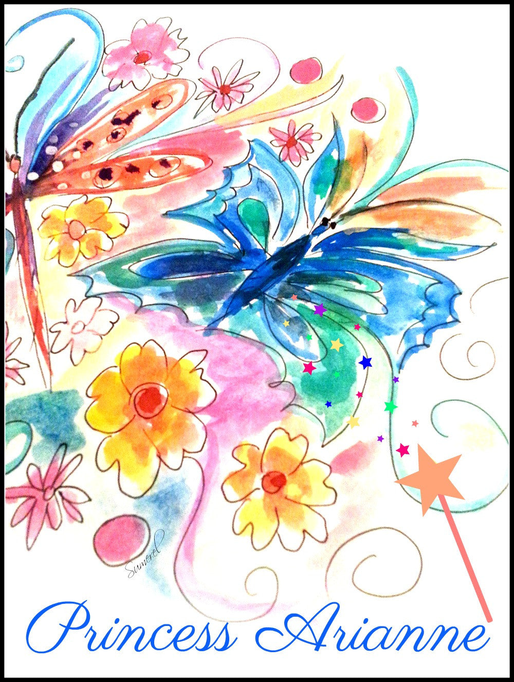 "Princess" Art Print