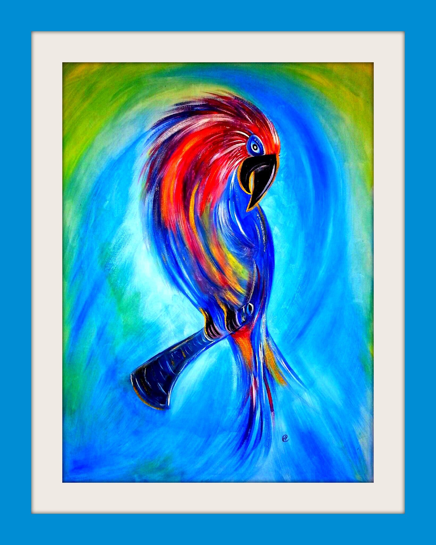 Bird Greeting Card "Sam"