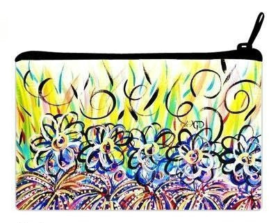 Cosmetic Clutch Bag "Wild Flowers"