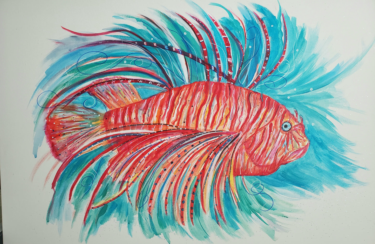 "Fin the Lionfish" Original