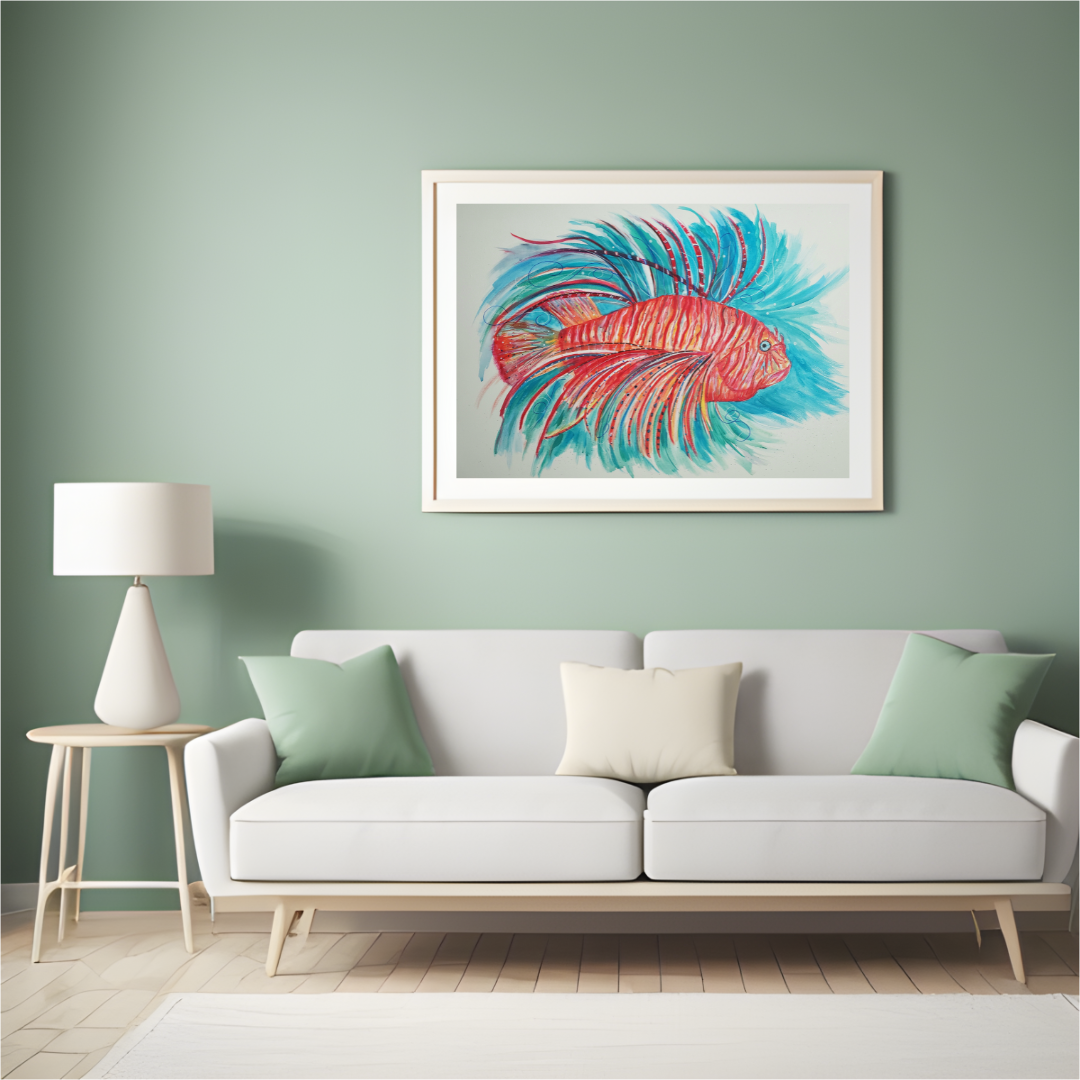 "Fin the Lionfish" Original