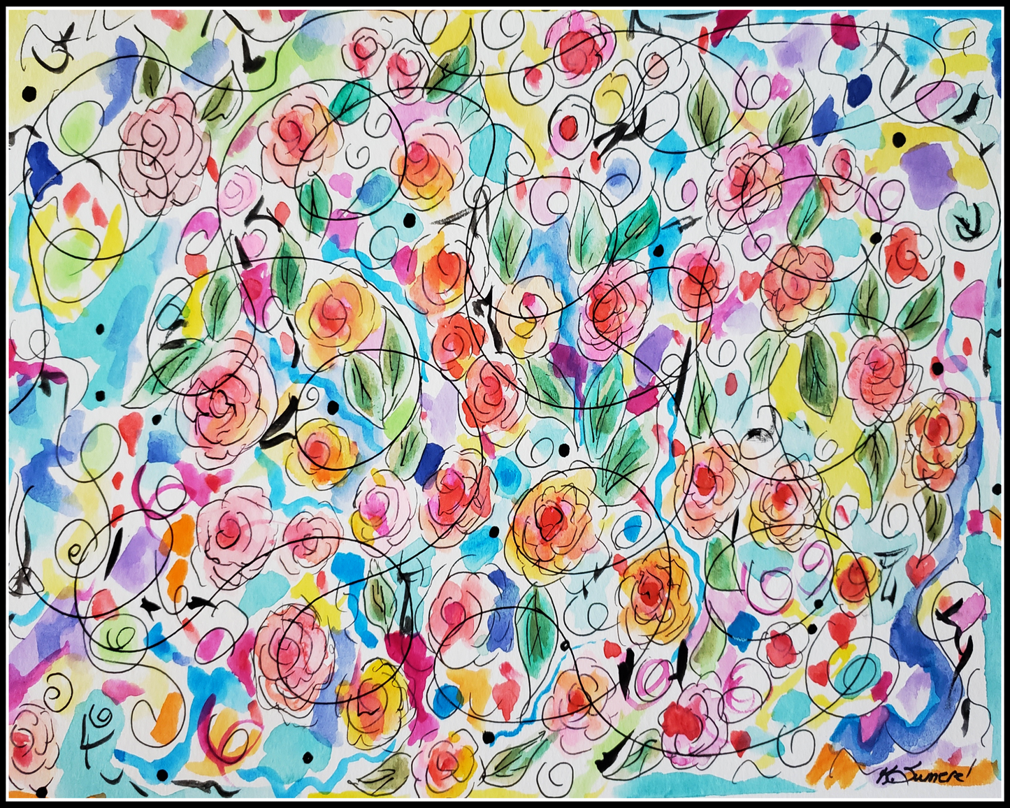 "Floweringl" Art Print