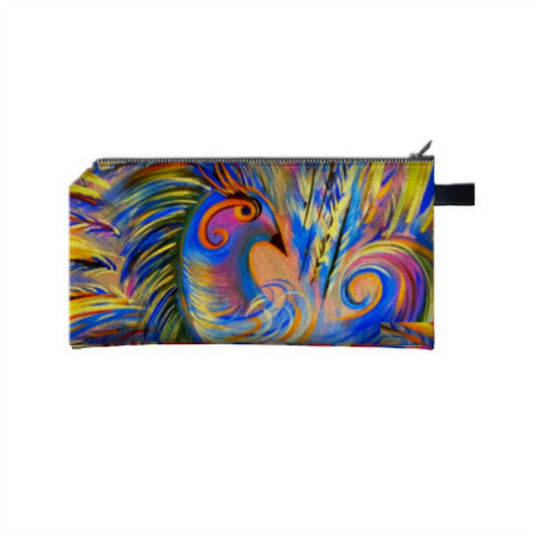 THE SKINNY BAG "Peacock Color Swirl"