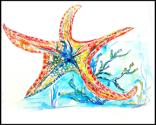 "Starfish" Art Print