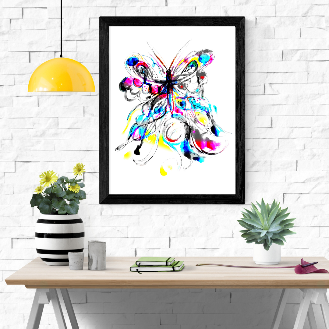 Dragonfly wall art for the home.