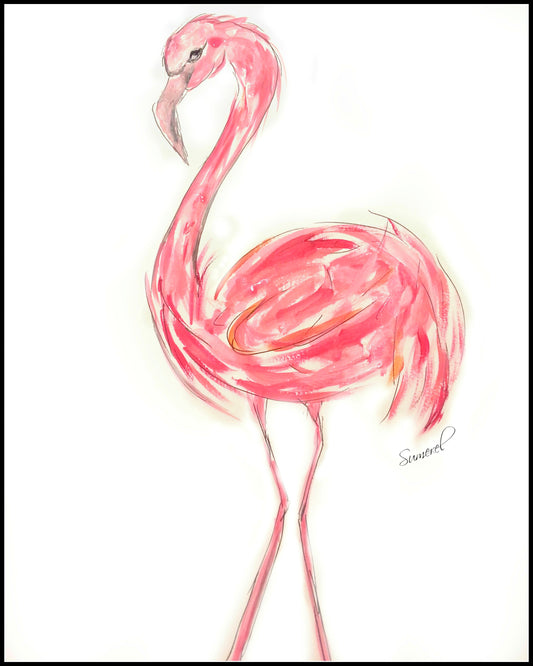 "Pinky" Art Print