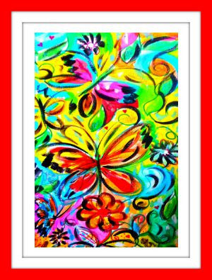 Butterfly Greeting Card "Butterfly Ladies"