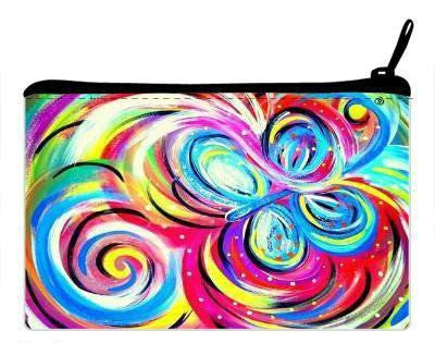 Cosmetic Clutch Bag "Flutterby"