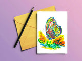 Butterfly Greeting Card "Grace"