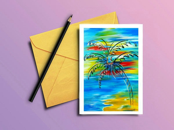 Coastal Greeting Card "Isla Bonita"