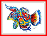 Coastal Greeting Card "Mannie" Greeting Card