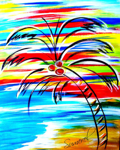 "New Palm" Original Painting