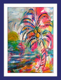 Coastal Greeting Card "Palm Breeze"