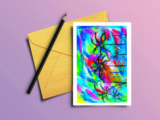 Coastal Greeting Card "Party in Brazil"