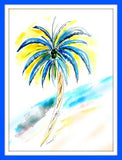 Coastal Greeting Card "Solitude Palm"