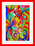 Butterfly Greeting Card "Wicked Butterfly"